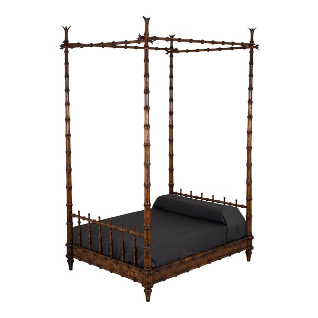 John Dickinson King Size Four-Poster Bed from the Firehouse For Sale
