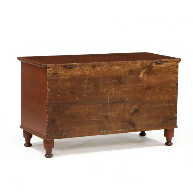 Rustic 18th Century American Painted Blanket Chest For Sale - Image 3 of 7