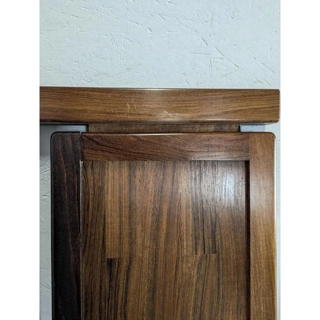 Bed in Rosewood Veneer by Roche Bobois For Sale - Image 4 of 5