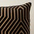 This pillow features Vanderbilt Velvet by Mary McDonald for Schumacher with a knife edge finish. A large-scale, linear...