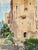 Tan Mid 20th Century Framed French Watercolor Painting of Roquebrune a-M Le Chateau For Sale - Image 8 of 12