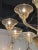 2000 - 2009 Murano Gold 8 Arm Chandelier For Sale - Image 5 of 10