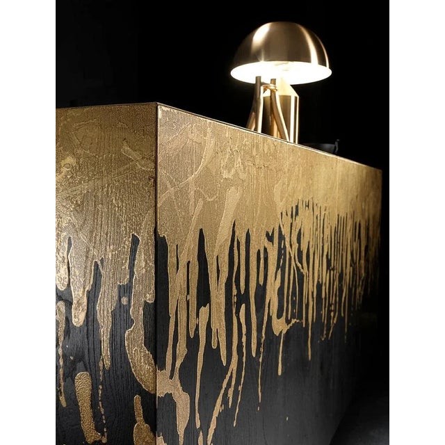 Credenza Credenza Gold by Francesco Profili For Sale - Image 4 of 8