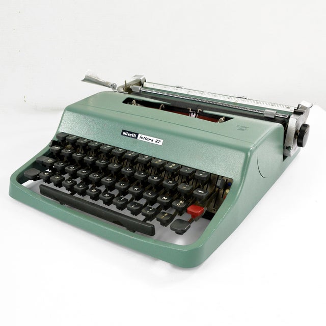 1960s Suitcase Typewriter, Olivetti Lettera 32, Spain | Chairish