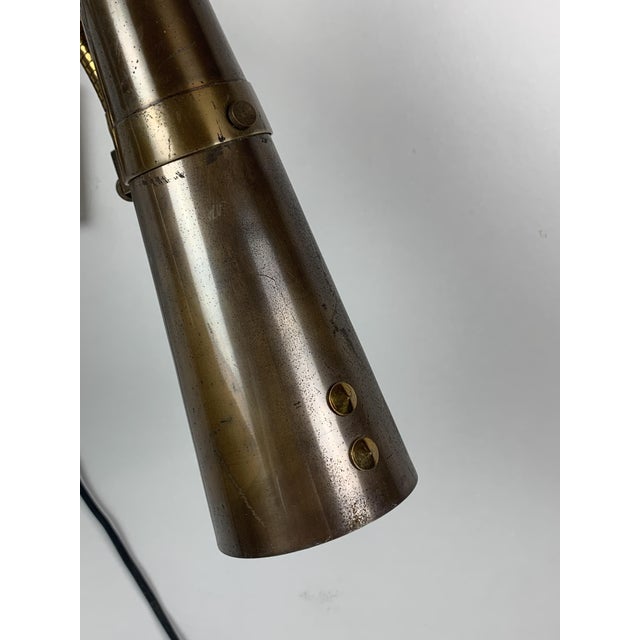 Adjustable Gooseneck Wall Lamp, 1950s For Sale - Image 12 of 18