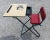 Folding Childrens Desk and Study Chair, Italy, 1970s For Sale - Image 16 of 18