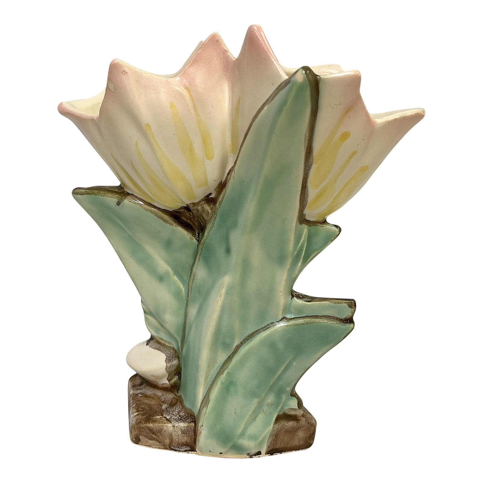 This 1940S Mccoy Round Vase Will Shock You! - 17te4uw