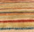 Modern Mid 20th Century Vintage Turkish Angora Tulu Rug With Stripe Design in Yellow, Green, Red & Blue For Sale - Image 3 of 12