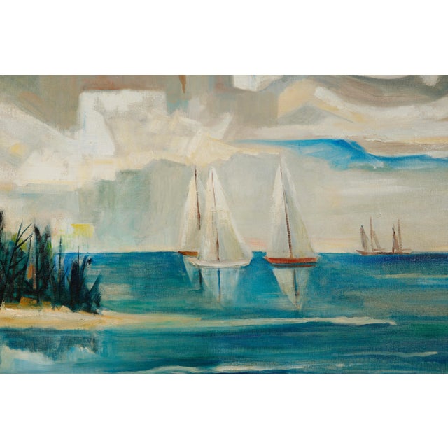 Mid-Century Modern 1960's Harry Hutchinson Shaw "Off the Pass" For Sale - Image 3 of 5