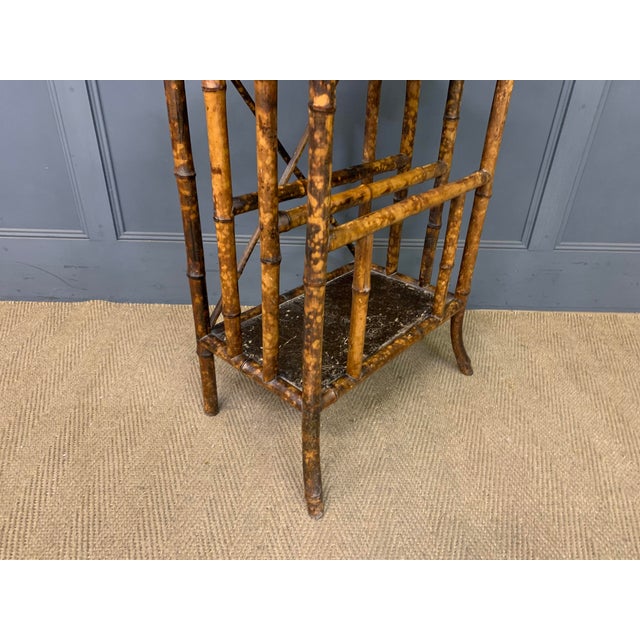 Victorian Bamboo Canterbury Whatnot, 1885 For Sale - Image 11 of 14