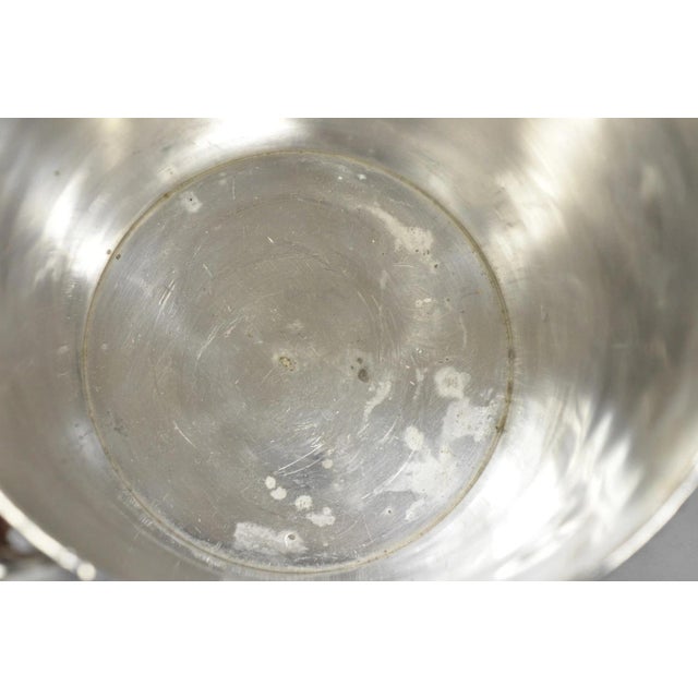 Early 20th Century Victorian Henry Hicks Silver Plated S Monogram Champagne Chiller Wine Ice Bucket For Sale - Image 15 of 18