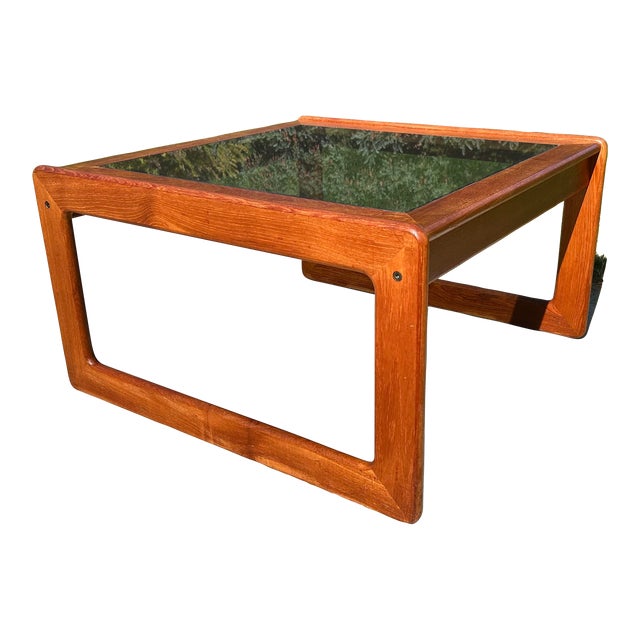 Vintage Danish Modern Teak Coffee Table by Komfort Mobel, Denmark For Sale