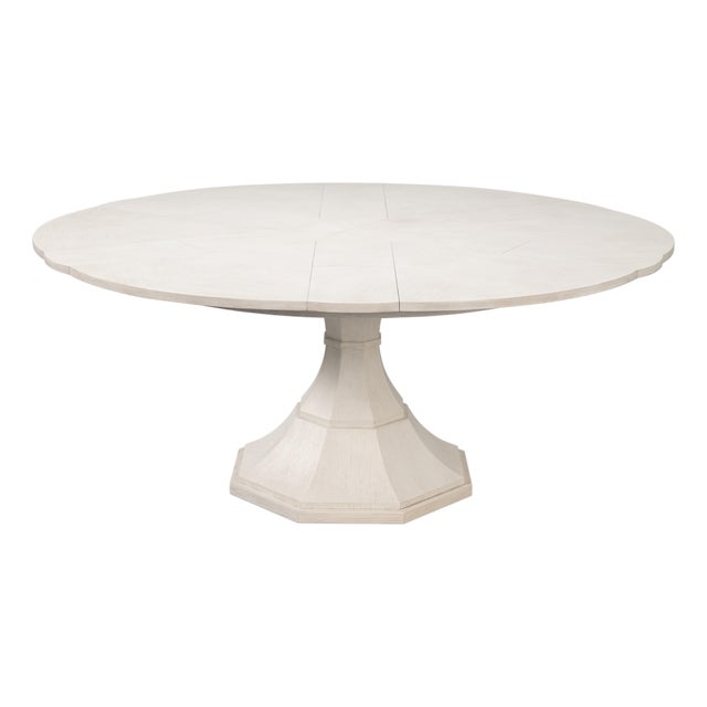 White Oak Expanding Dining Table - 85 1/2" For Sale