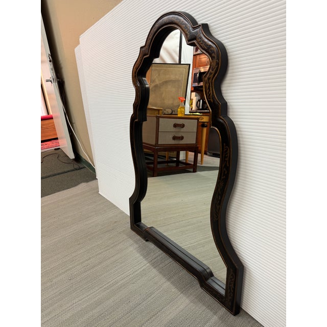 Black Sunrise Home Queen Anne Wall Mirror For Sale - Image 8 of 12