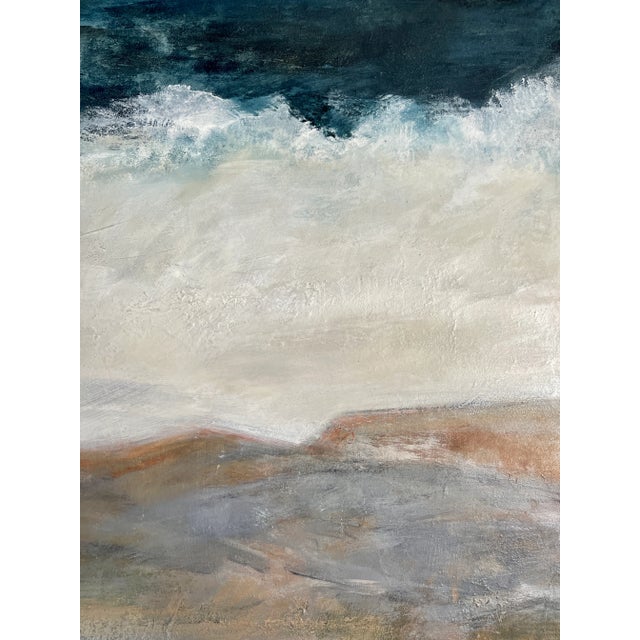 Timeless Abstract Seascape Painting by Melanie Biehle | Chairish