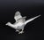 Vintage Sterling Silver Pheasants from Edward Barnard & Sons, London, 1971, Set of 2 For Sale - Image 6 of 16
