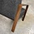 Charcoal Custom Made Felix Lounge Chairs With Charcoal Performance Linen, Pair For Sale - Image 8 of 12