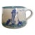 Great Bay Pottery N Hampton, Nh Lighthouse Mug Hand Made Stoneware Model 2808 For Sale