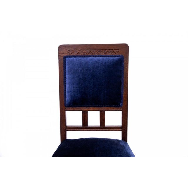 1930s Set of Polish Chairs, 1930s, Set of 6 For Sale - Image 5 of 8