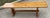 Wood French Country Brutalist Trestle Bench For Sale - Image 7 of 10
