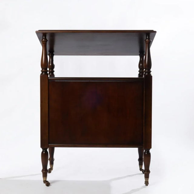 Brandt Vintage Brandt Cherry Book Stand For Sale - Image 4 of 6