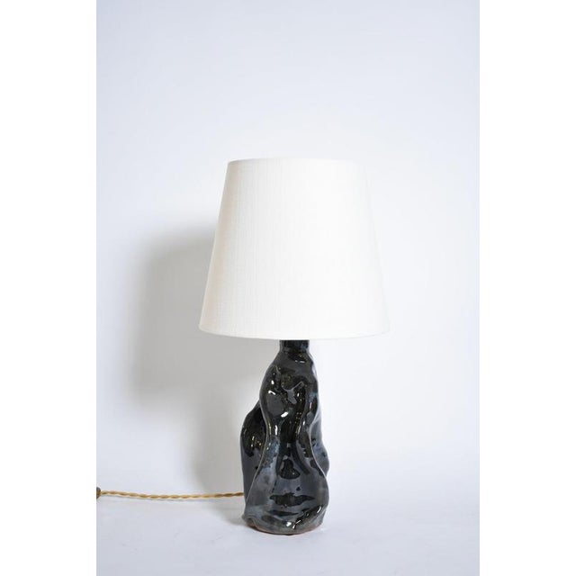 Angkor Blue Green Lamp by Barracuda Interiors For Sale - Image 5 of 5