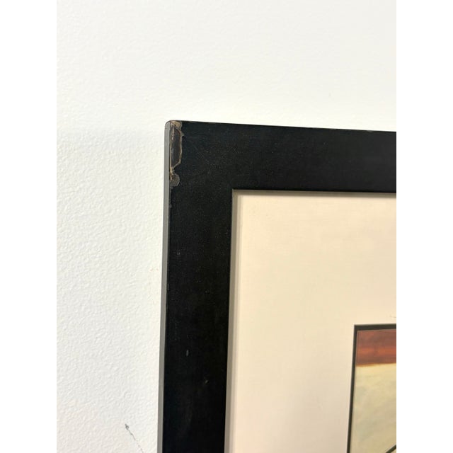 Mid 20th Century Sanyu (Chang Yu) Style Reclining Nude – Framed Modernist Print For Sale In Chicago - Image 6 of 12