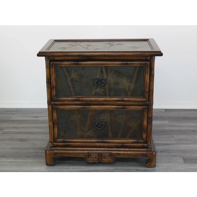 Asian Vintage Asian Style Commode For Sale - Image 3 of 7