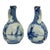 Dutch Delft Bottle Vessels from Porceleyne Fles, 1899-1903, Set of 2 For Sale