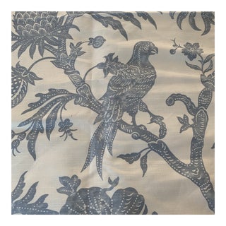 Travers La Terrazza Pale Blue Linen and Cotton Fabric - 5 Yards For Sale
