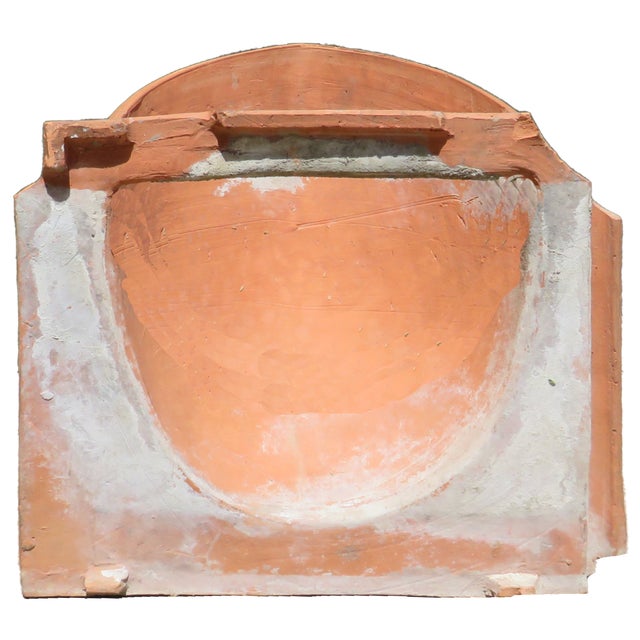 Antique French Terracotta Wall Planters or Sconces, Pair For Sale - Image 14 of 14