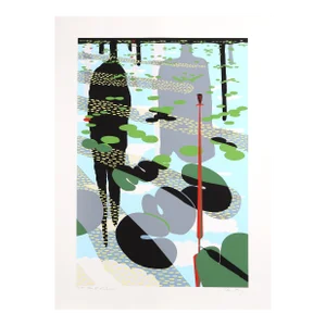 Alvin Loving, Red Queen, Silkscreen