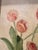 A local artist brings a beautiful still life oil on canvas. Pink tulips sprout from a planter, contrasted by the bright...