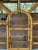 Tan 1970’s Coastal Boho Bamboo Arch Etagere Bookcase For Sale - Image 8 of 13