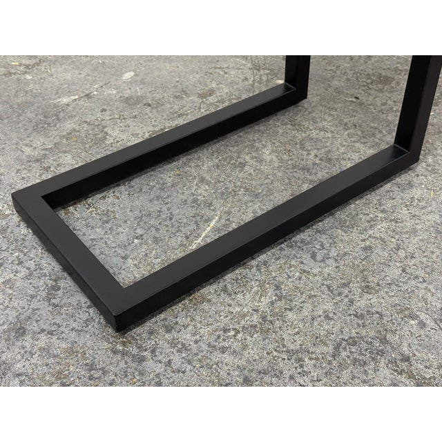 Modern C-Shape Side Table For Sale - Image 10 of 12