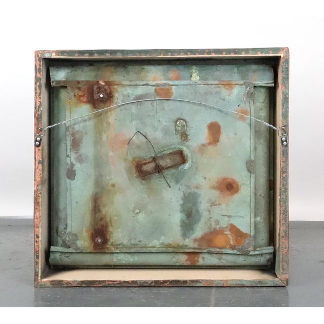 Early 20th Century Copper Architectural Rosette Wall Element For Sale - Image 14 of 15