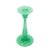Mid-Century Modern Frederick Carder-Era Steuben Jade and Alabaster Glass Candlestick, 1920-1933 For Sale - Image 3 of 9