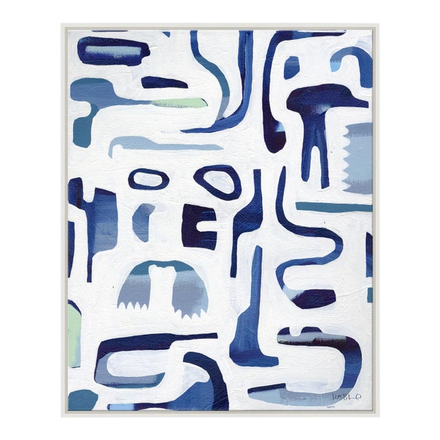 Garden Path G Canvas - Hand Embellished Framed Art For Sale