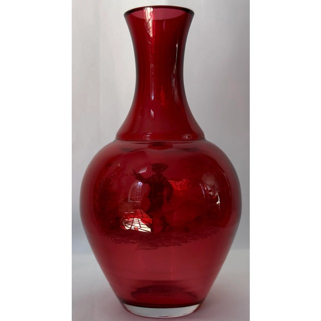 Glass Late 19th Century Mary Gregory Figural Glass Barware Set- 3 Pieces For Sale - Image 7 of 11