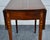 Inlaid Mahogany Pembroke Table Bench Made Federal Style Accent End Side Table For Sale - Image 13 of 16