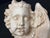 Wall Mount Sculpture: Left Facing Angel/Cherub/Putti, Heavy 3-D Hanging Wall Gallery Decor A Victorian Angel, Classical...
