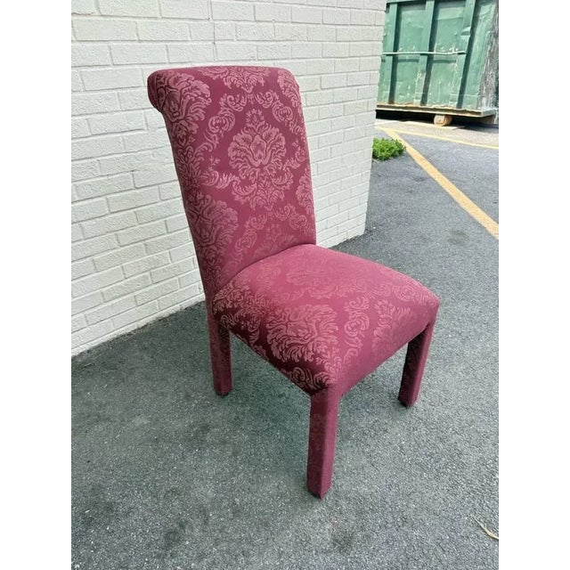 Mid 20th Century Set of 6 Vintage Raspberry Parsons Colored