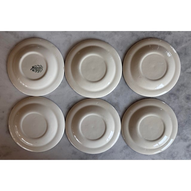 Set of 6 Vintage Fair Oaks Small Plates by Royal China For Sale In Austin - Image 6 of 10