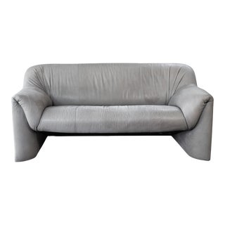 1980s Vintage Leolux Leather Loveseat For Sale