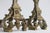 French Baroque Style Brass Andirons, 1890s, Set of 2 For Sale - Image 5 of 11