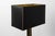 Brass Table Lamp with Black Rectangular Shade from Deknudt, Belgium, 1970s For Sale - Image 6 of 12