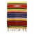 Mid Twentieth Century Southwest Style Small Hand Loomed Wool Sarape For Sale