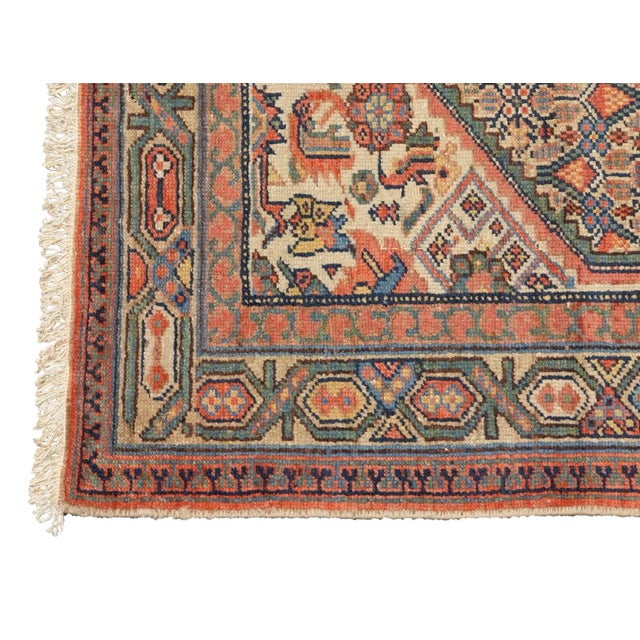 Antique Malayer Rug 3'8'' x 6'7'' For Sale - Image 9 of 12