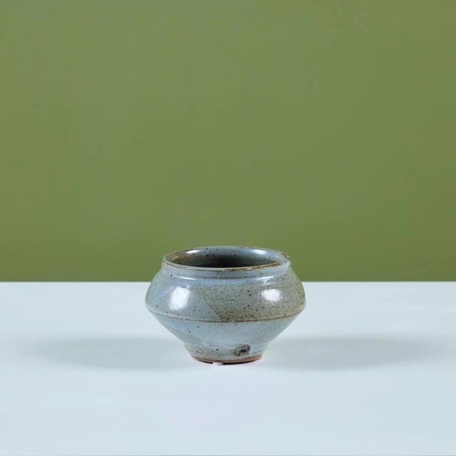 Warren MacKenzie Ceramic Glazed Bowl For Sale In Los Angeles - Image 6 of 10