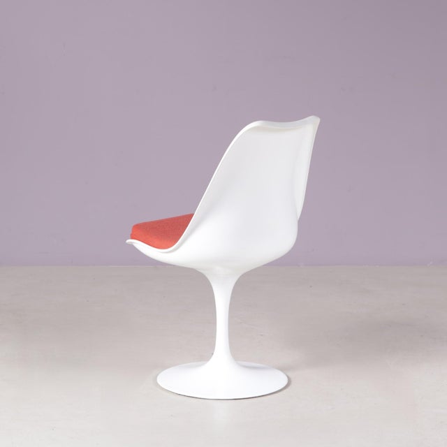 Textile Dining Chair by Eero Saarinen for Knoll Inc, USA, 1970s, Set of 6 For Sale - Image 7 of 10